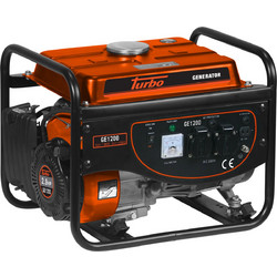 Turbo GE1200 Γεννήτρια Βενζίνης Μονοφασική 1.2KVA