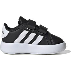 Adidas Grand Court 2.0 Hook Παιδικά Sneakers Μαύρα ID5272