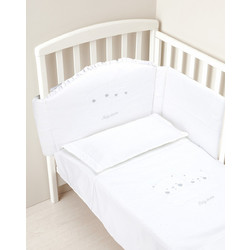 Prenatal Σετ Κούνιας White 4τμχ