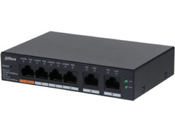 Dahua CS4006-4GT-60 Unmanaged L2 Switch με 4 Θύρες Ethernet 1Gbps