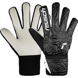 Reusch Attrakt Starter Solid JR Παιδικά Γάντια Τερματοφύλακα Μαύρα Γκρι 5472514-7700