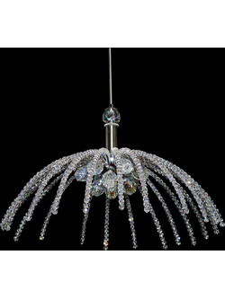 Andromeda Swarovski Κρεμαστό Φωτιστικό Οροφής με Κρύσταλλα Μονόφωτο D2-30216-0909-02