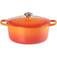 Le Creuset Signature Μαντεμένια Γάστρα Στρογγυλή 22cm