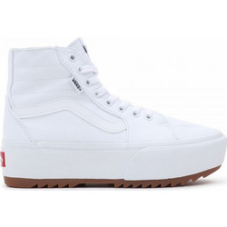 Vans Filmore Hi Γυναικεία Sneakers Flatforms Μποτάκια Λευκά VN0A5JLG