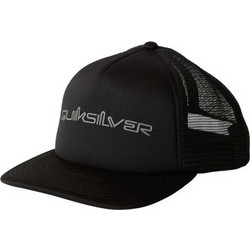 Quiksilver Omni Ανδρικό Καπέλο Jockey με Δίχτυ Snapback Υφασμάτινο Μαύρο AQYHA05377-KVJ0