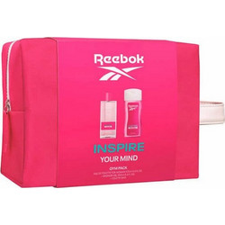 Reebok Women Inspire Your Mind Eau de Toilette 100ml + Shower Gel 250ml + Neseser