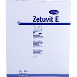 Hartmann Zetuvit E Αποστειρωμένες Γάζες 20x20cm 15τμχ