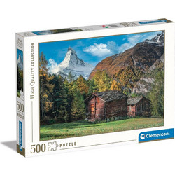 Puzzle Clementoni High Quality Collection Γοητευτικό Μάττερχορν 500 Κομμάτια