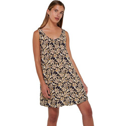 Vamp Mini Καλοκαιρινό Καθημερινό Φόρεμα Floral Μαύρο 20137