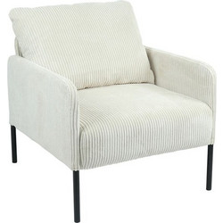 Woodwell Πολυθρόνα Μπεζ Alberto Ε7125,1