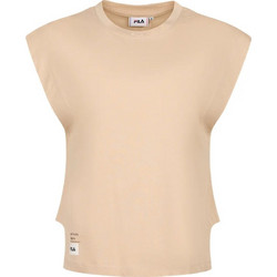 Fila Emma Γυναικείο Αθλητικό T-Shirt Εκρού APCHWS24029-111