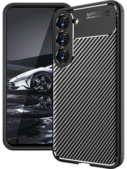 Ancus Autofocus Carbon Fiber Silicone Cover Back (Samsung Galaxy S23 FE)