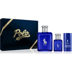 Ralph Lauren Blue Polo Eau de Toilette 125 ml + 40ml + Roll on Deodorant 75gr
