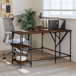vidaXL Γωνιακό Γραφείο Ξύλινο 139x139x75cm 837591