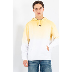 Weekend Offender HM Service Ανδρικό Φούτερ με Κουκούλα & Τσέπες Λευκό Κίτρινο HDSS22-07