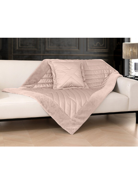 Guy Laroche Ριχτάρι Πολυθρόνας 120x170 Utopia Amethyst με Μαξιλαροθήκη