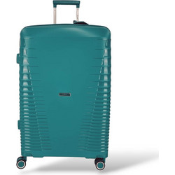 Rain RB8018-28 Βαλίτσα Μεγάλη 75x48x29cm με 4 Ρόδες Πετρόλ