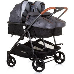 Chipolino Duo Smart Καρότσι για Δίδυμα Grey