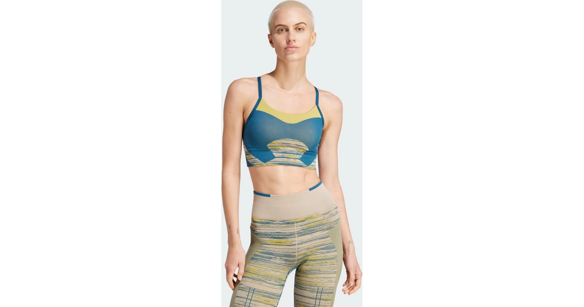 adidas by Stella McCartney TrueStrength Yoga Knit Light-Support