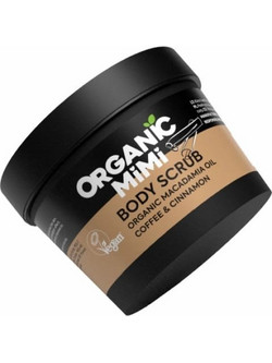 Organic Mimi Coffee & Cinnamon Body Scrub 120gr