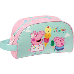 Safta Peppa Pig Ice Cream 812372824 Παιδικό Νεσεσέρ 26x9x16cm Πράσινο