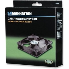 Manhattan 701655 Case Fan 120mm με Σύνδεση 4-Pin PWM