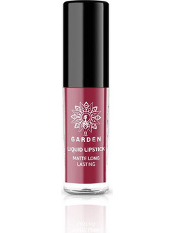 Garden Μini Matte Dark Cherry 06 Long Lasting Liquid Κραγιόν 2ml