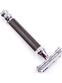 Parker No76R Heavyweight Safety Ξυραφάκι με Ανταλλακτικές Κεφαλές Graphite