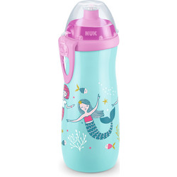 Nuk Sports Cup Mermaid Γαλάζιο 450ml