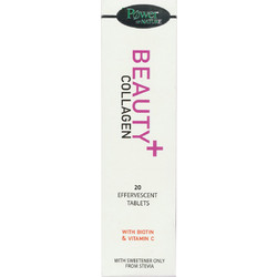 Power Health Beauty+ Collagen με Βιοτίνη & Βιταμίνη C 20 Αναβράζοντα ΔΙσκία