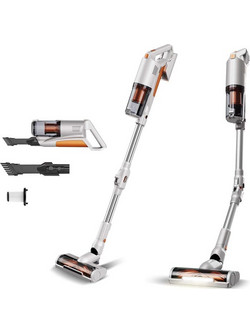 TurboTronic TT-CV11 Επαναφορτιζόμενη Σκούπα Stick & Χειρός 22.2V White