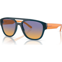 Arnette AN4327 29012 Γυαλιά Ηλίου Aviator Κοκάλινα Μαύρο Πορτοκαλί με Μπλε Degradee Φακό