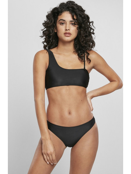 Urban Classics Bikini Top με Έναν Ώμο Μαύρο TB4383-00007