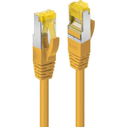 Lindy S/FTP Cat.6a Καλώδιο Δικτύου Ethernet 0.3m Yellow 47660