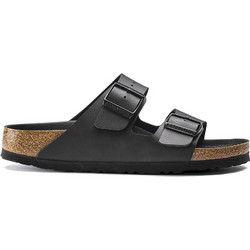Birkenstock Arizona Δερμάτινα Ανδρικά Σανδάλια Ανατομικά Μαύρα 1019069