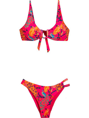Solano Bikini Set Μπουστάκι Brazil Φούξια 1524/3523