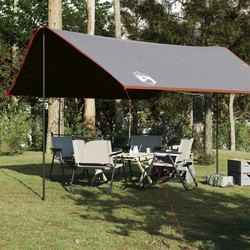 vidaXL Σκίαστρο Παραλίας Γκρι 460x305x210cm 94684