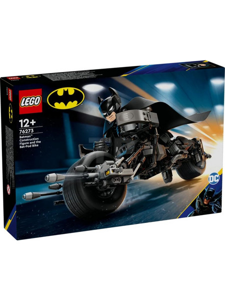 Lego DC Super Heroes Batman Construction Figure & the Bat-Pod Bike για 12+ Ετών 76273