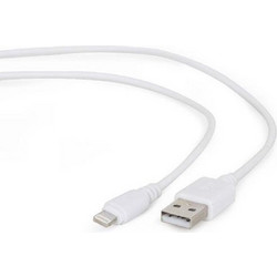 Cablexpert USB-A to Lightning Cable 1m White CC-USB2-AMLM-W-1M