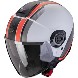 Scorpion Exo-City II Vel Grey Red Κράνος Μηχανής Jet