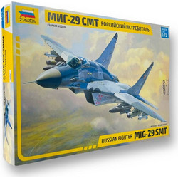 Zvezda MIG-29SMT Συναρμολογούμενο Πλαστικό Μοντέλο Αεροπλάνου 1:72