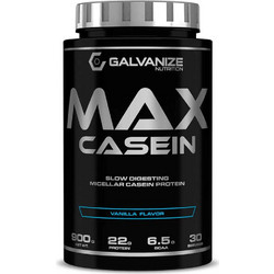Galvanize Nutrition Max Casein Vanilla Πρωτεΐνη 900gr