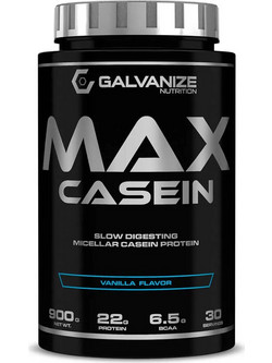 Galvanize Nutrition Max Casein Vanilla Πρωτεΐνη 900gr