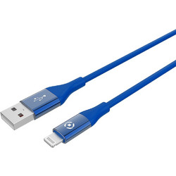 Celly USB-A to Lightning Cable 1.5m Blue 8021735745549
