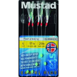 Mustad Cl-Rig No 4 Τεχνητό Δόλωμα Τσαπαρί 8