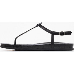 Sam Edelman Naomi Δερμάτινα Γυναικεία Σανδάλια Μαύρα I0074L1001