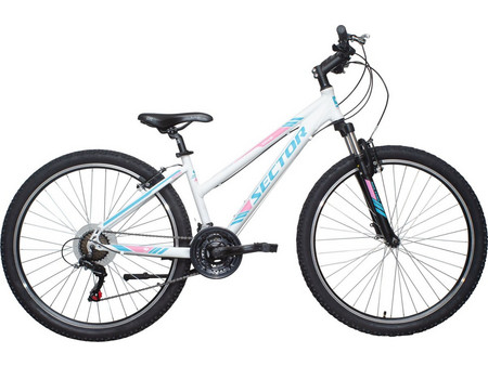 Sector One Γυναικείο Mountain Bike 27.5" Αλουμινίου με 21 Ταχύτητες Λευκό