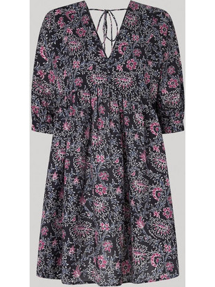 Superdry Darcy Mini Καλοκαιρινό Καθημερινό Φόρεμα Μαύρο PL953488