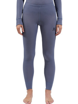 Odlo Performance Evolution Light Baselayer Γυναικείο Κολάν Μακρύ Ψηλόμεσο Βαμβακερό Ανθρακί 159121-10838