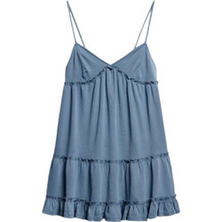 Superdry Mini Καλοκαιρινό Καθημερινό Φόρεμα Μπλε W8011639A-QB2